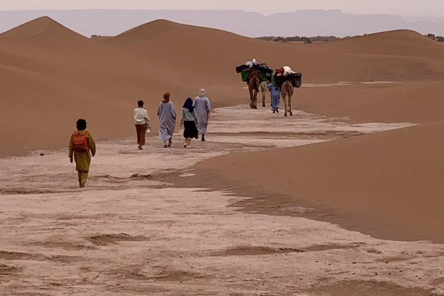 Sahara Trek Mhamid 4 Days Desert Camel Caravan to Chegaga