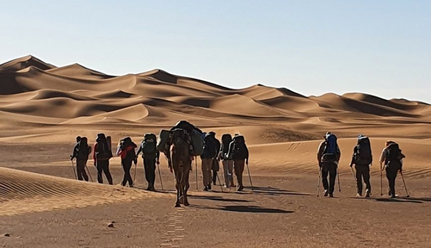 Sahara Desert Trekking Morocco Walk with a Nomad Caravan
