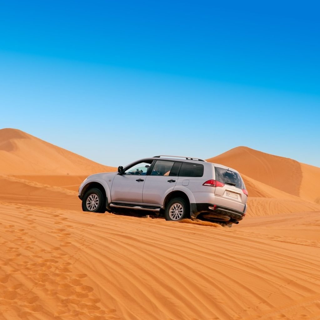 Desert camp in Erg Chebbi dunes Merzouga