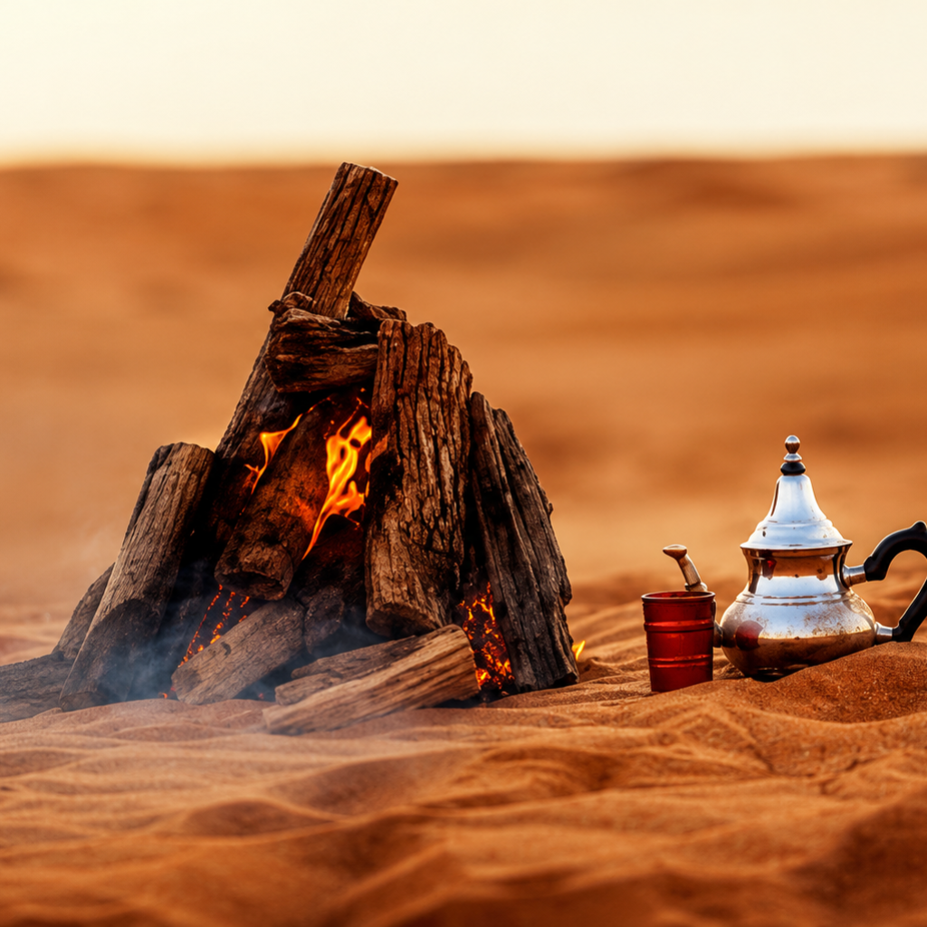 Nomadic tea ceremony