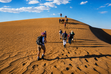 Morocco desert trekking departures