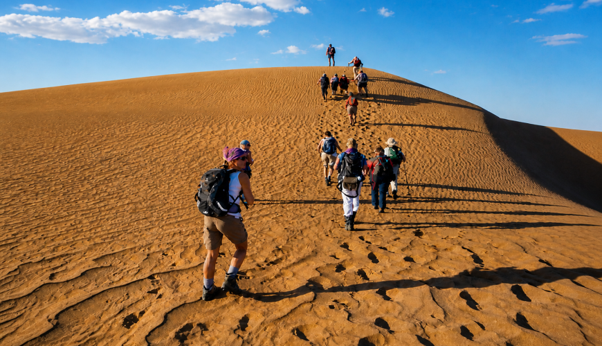 Morocco desert trekking departures