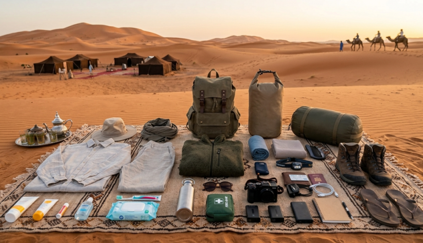 What to Pack for a Desert Trip in Morocco