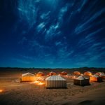 private Morocco desert tour with traditional Sahara camp